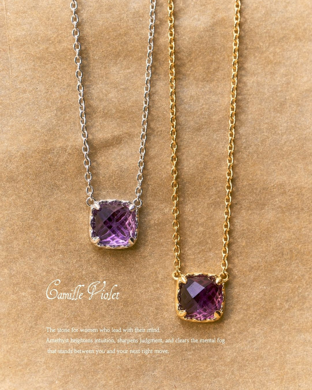 Camille Violet Necklace