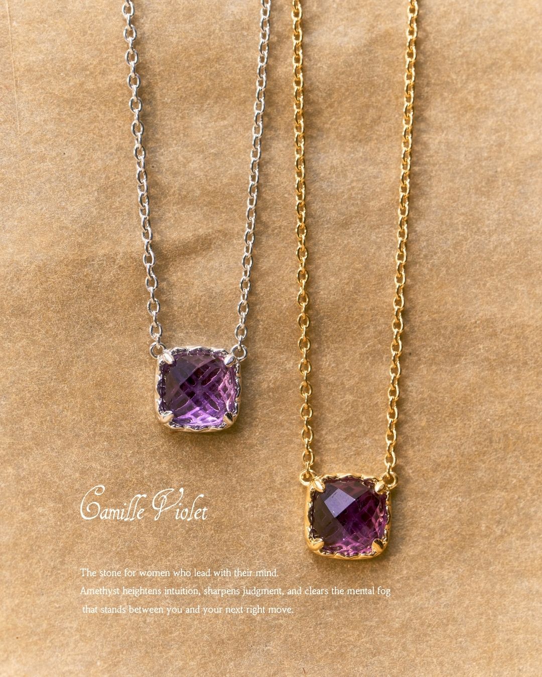 Camille Violet Necklace