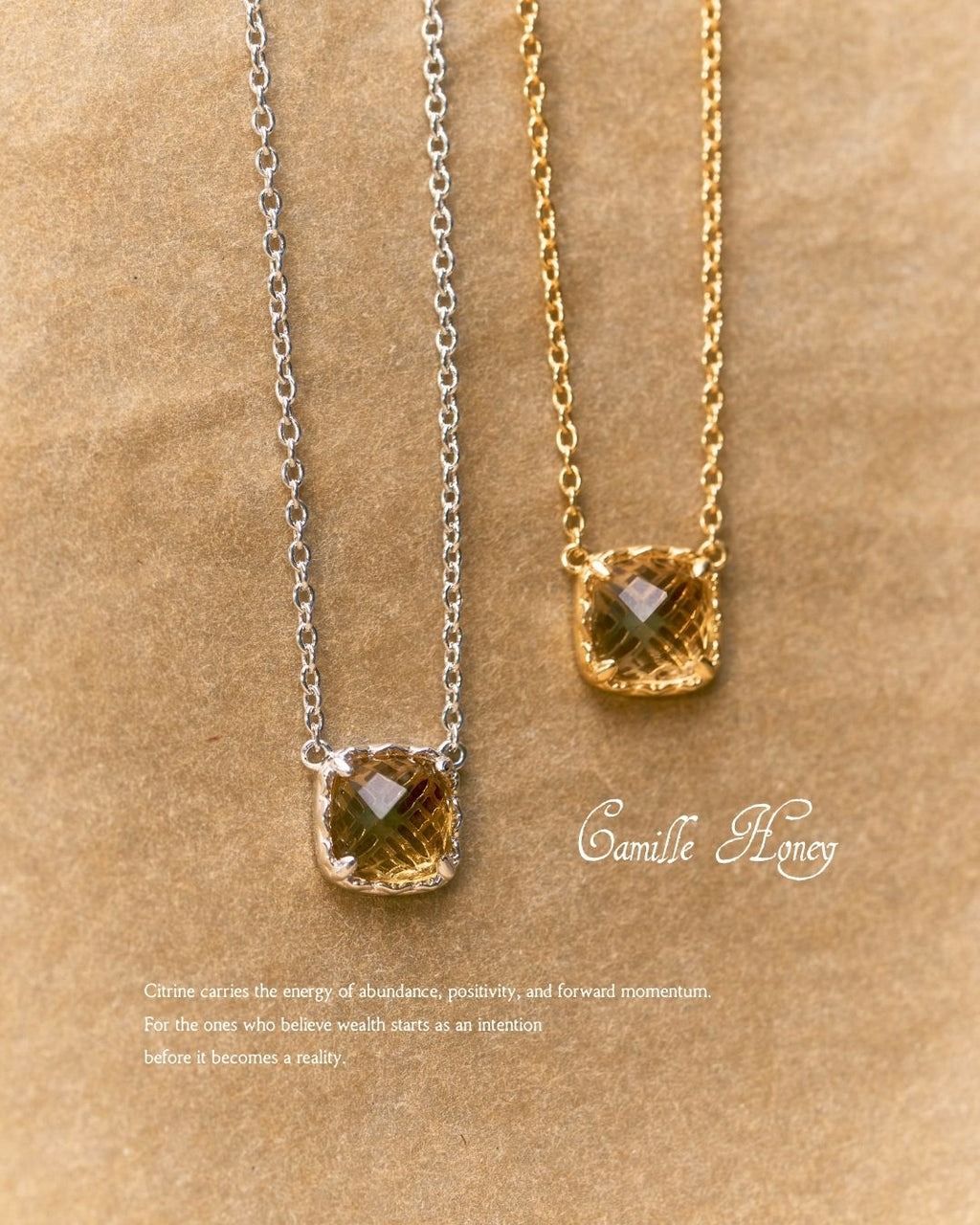 Camille Honey Necklace
