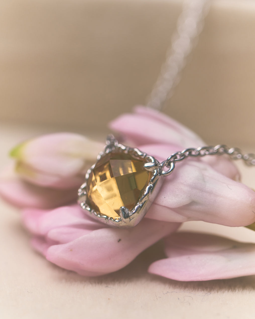 Camille Honey Necklace