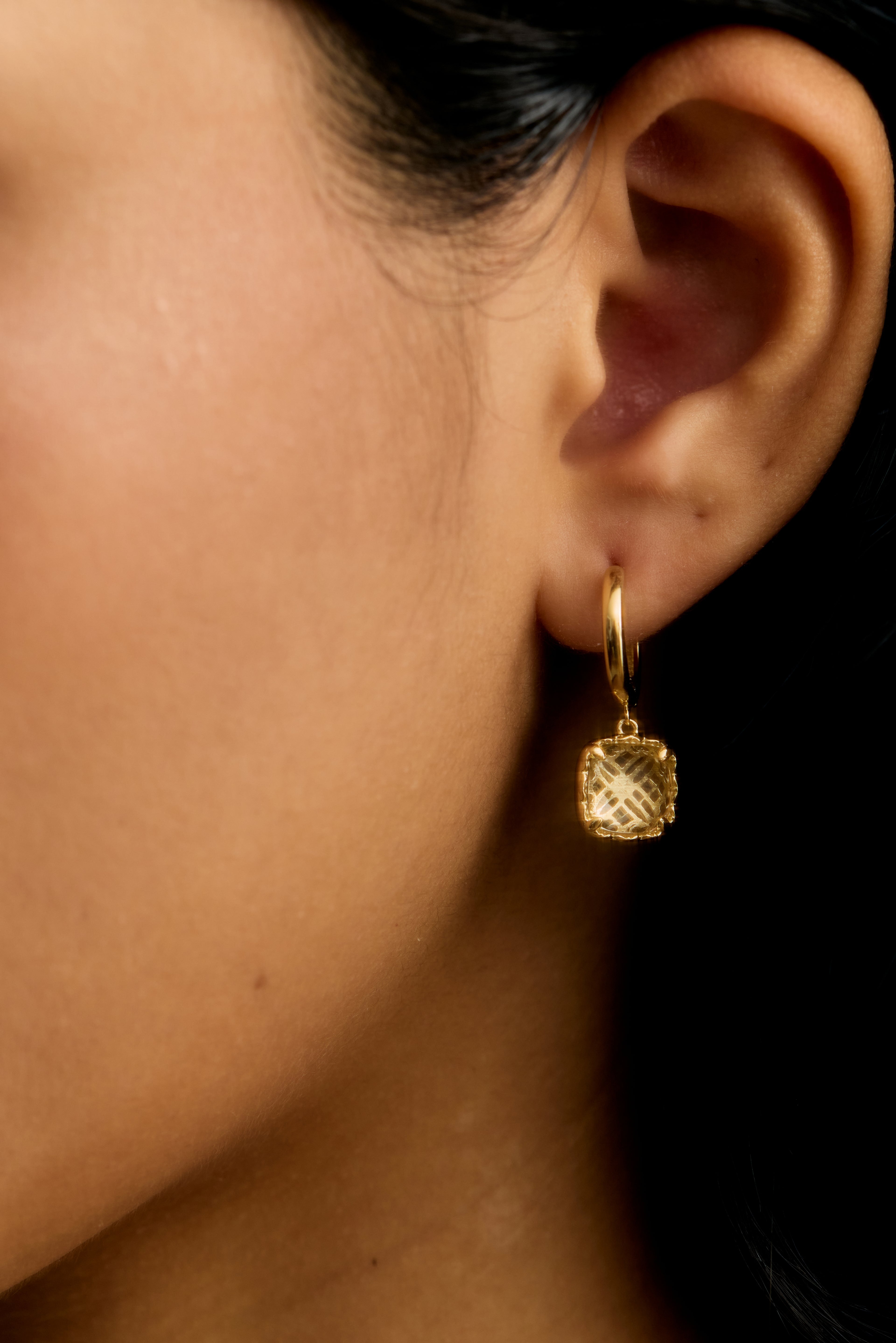 Camille Honey Earrings