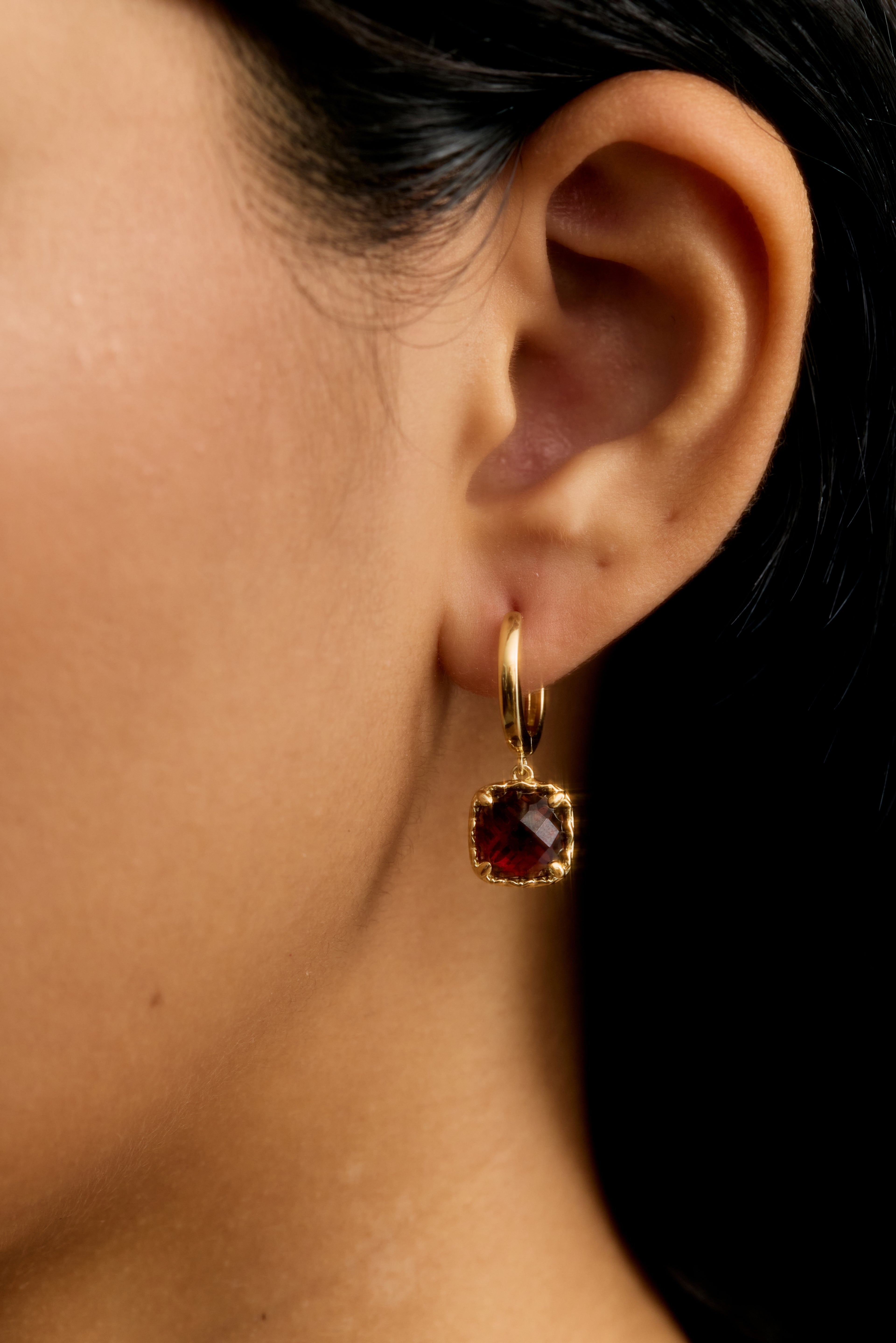 Camille Scarlet Earrings