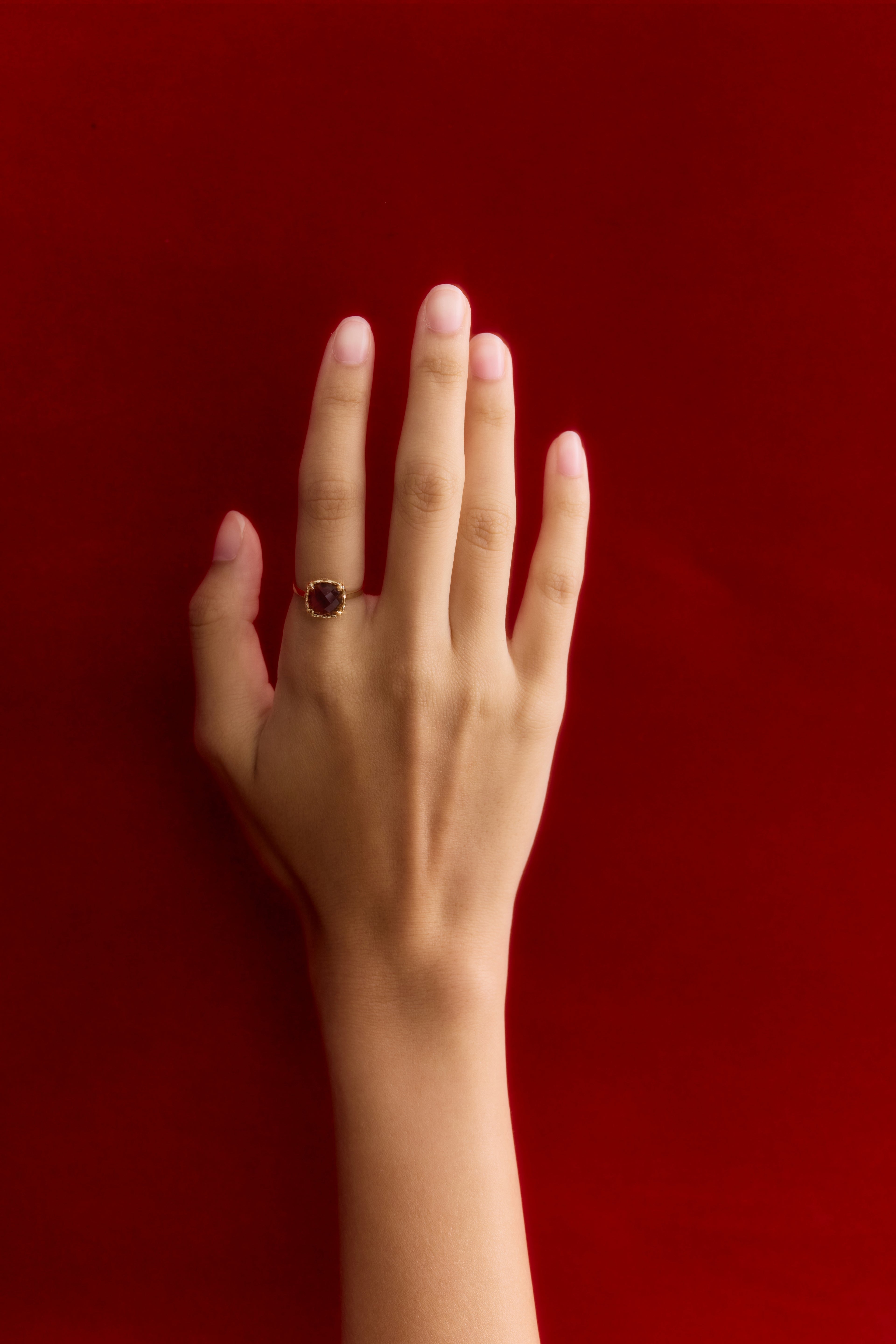 Camille Scarlet Ring