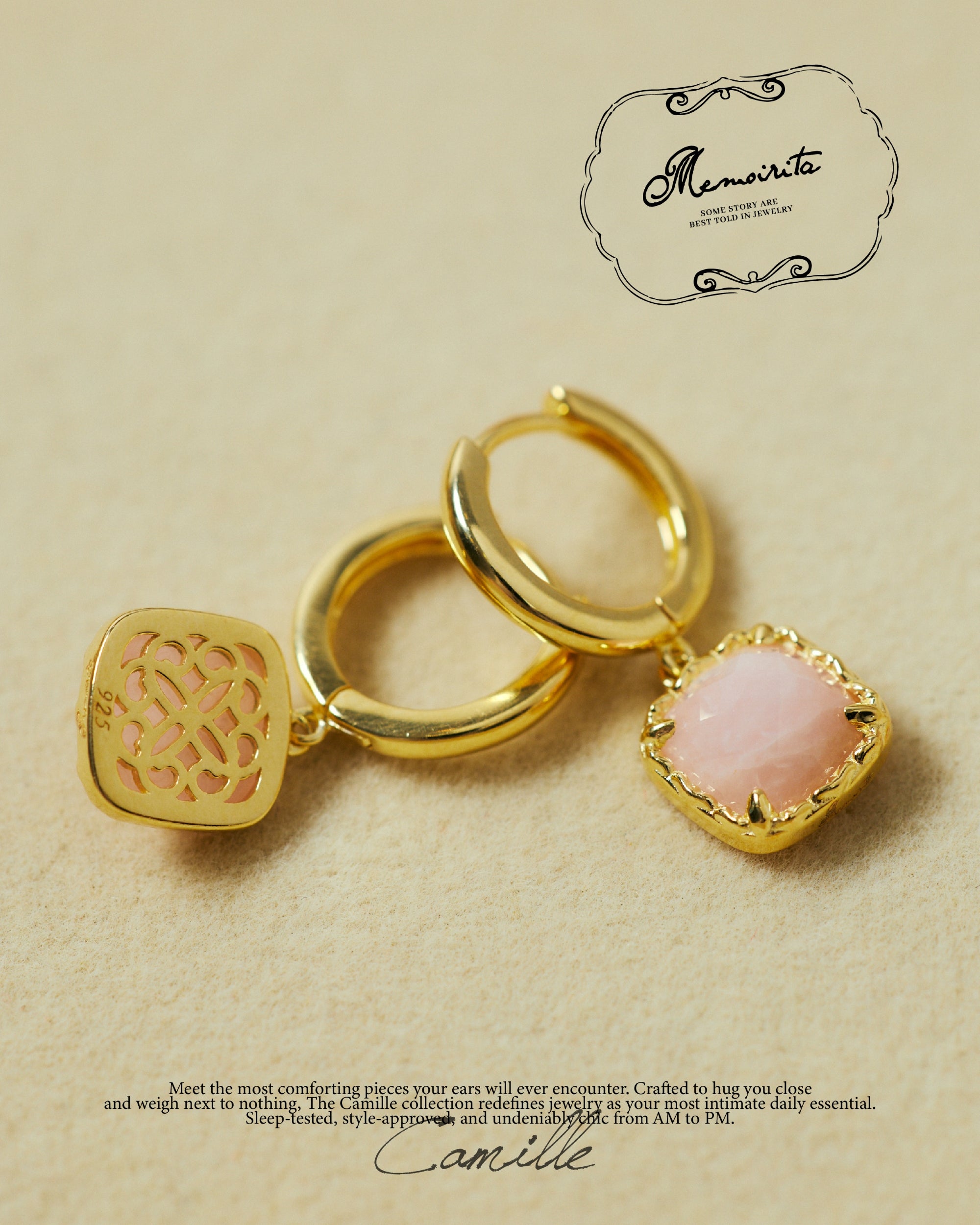 Camille Rose Earrings