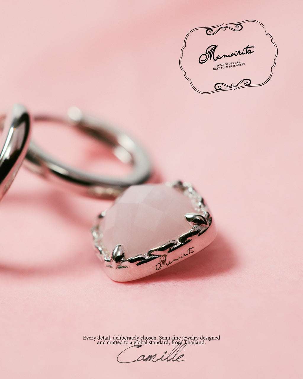 Camille Rose Earrings