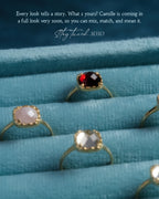 Camille Scarlet Ring