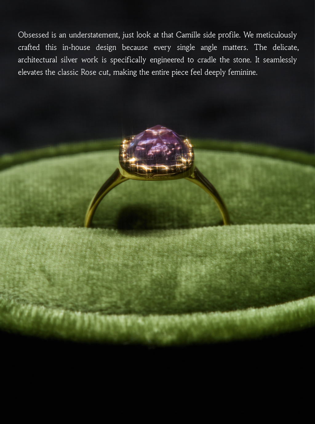 Camille Violet Ring