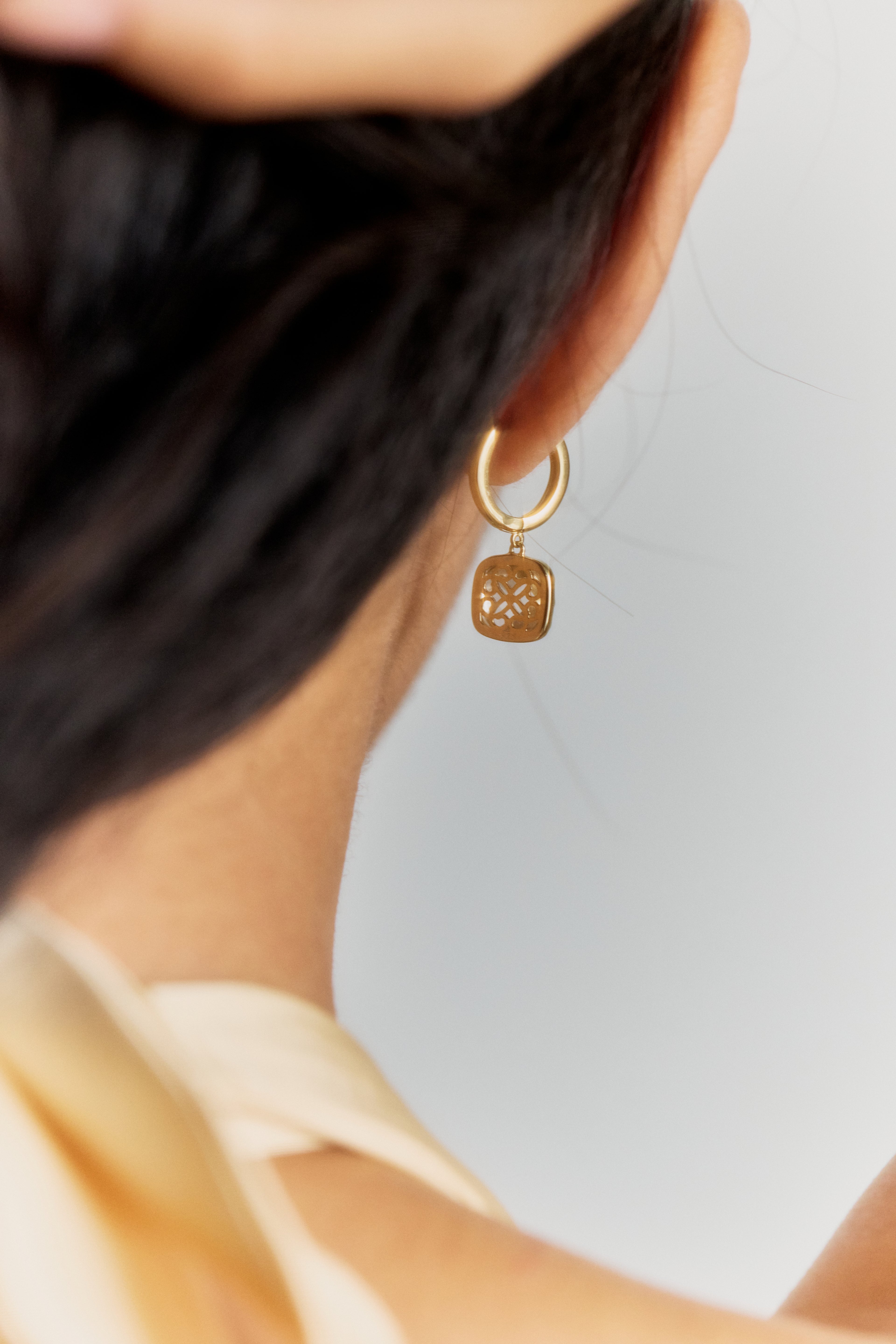 Camille Honey Earrings